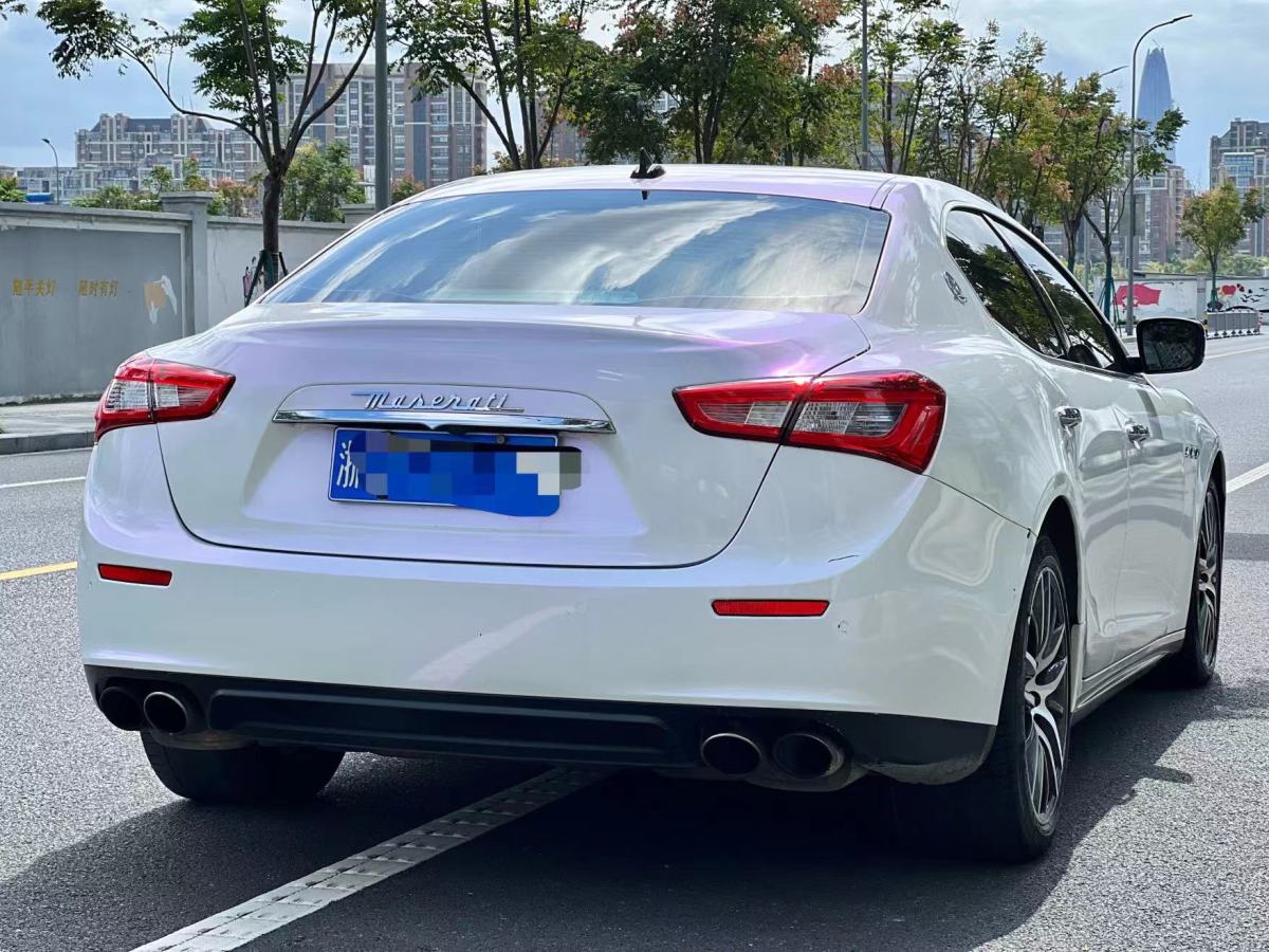 瑪莎拉蒂 Ghibli  2014款 3.0T 標(biāo)準(zhǔn)版圖片