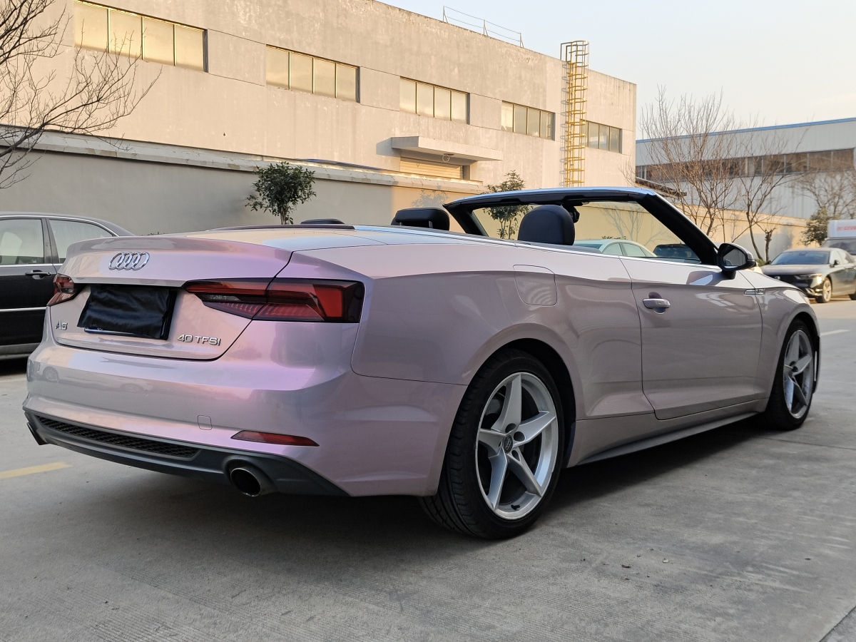 奧迪 奧迪A5  2019款 Cabriolet 40 TFSI 時尚型圖片