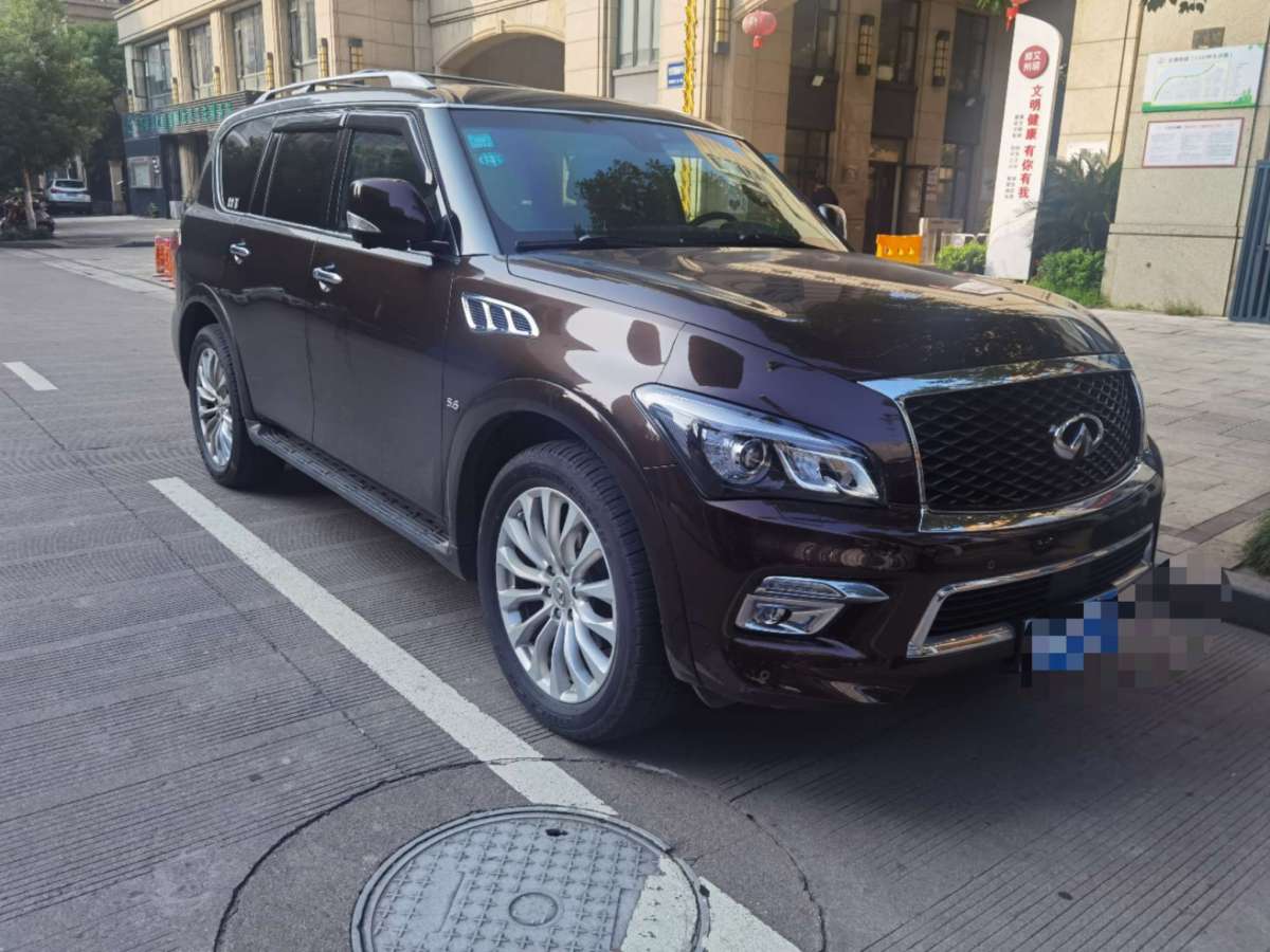 2017年6月英菲尼迪 QX80  2016款 5.6L 4WD