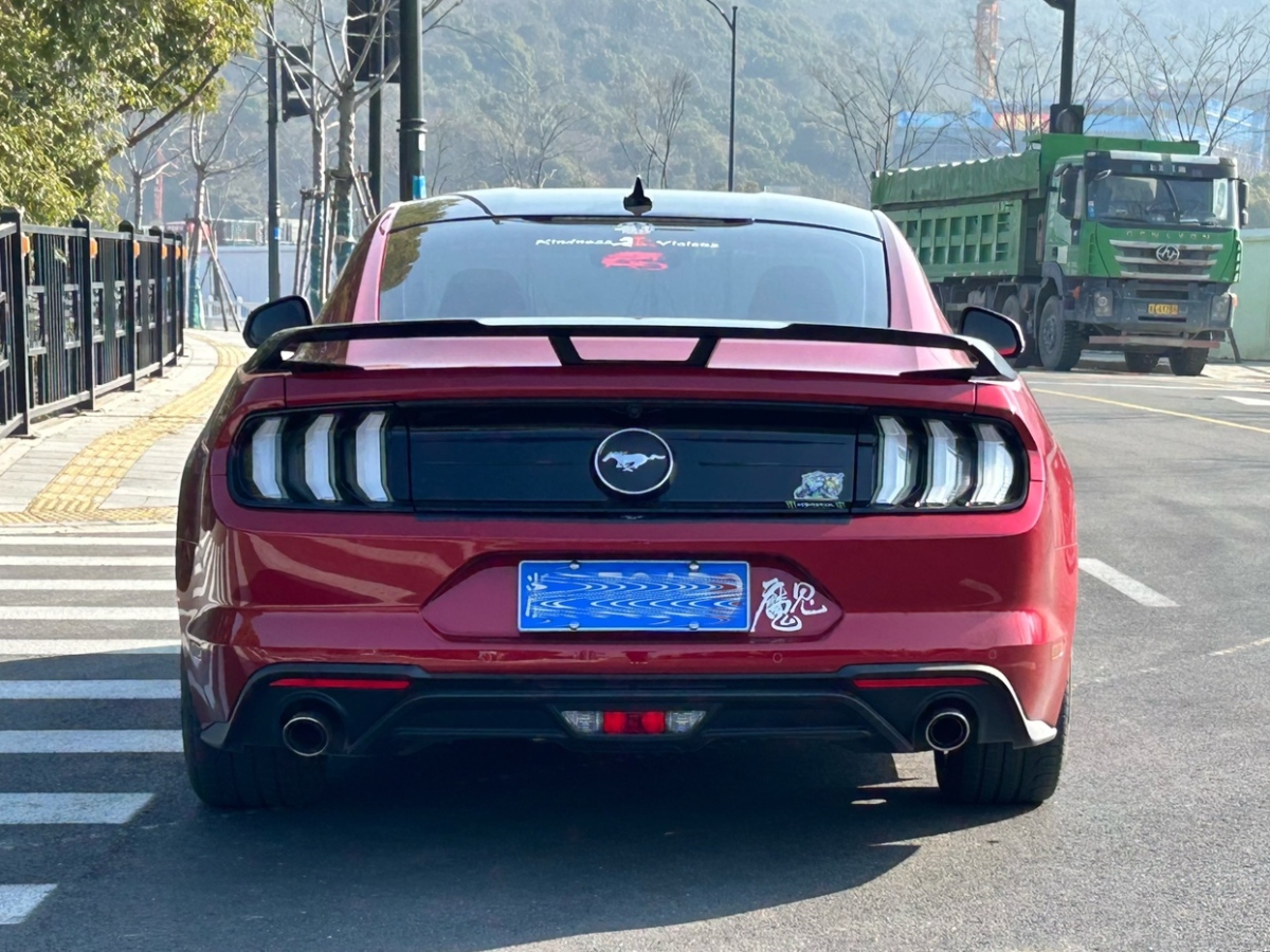 福特 Mustang  2021款 2.3L EcoBoost 黑曜魅影特別版圖片