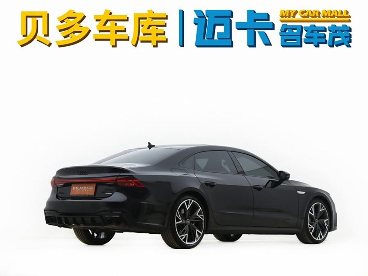 奧迪 奧迪A7L  2023款 45 TFSI quattro S-line 黑武士版圖片