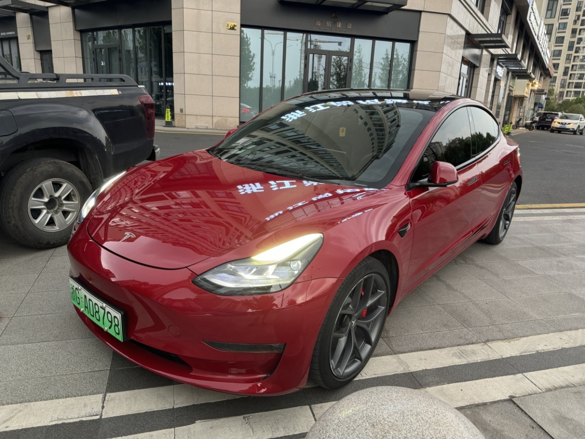 特斯拉 Model 3  2019款 Performance高性能全輪驅(qū)動版圖片