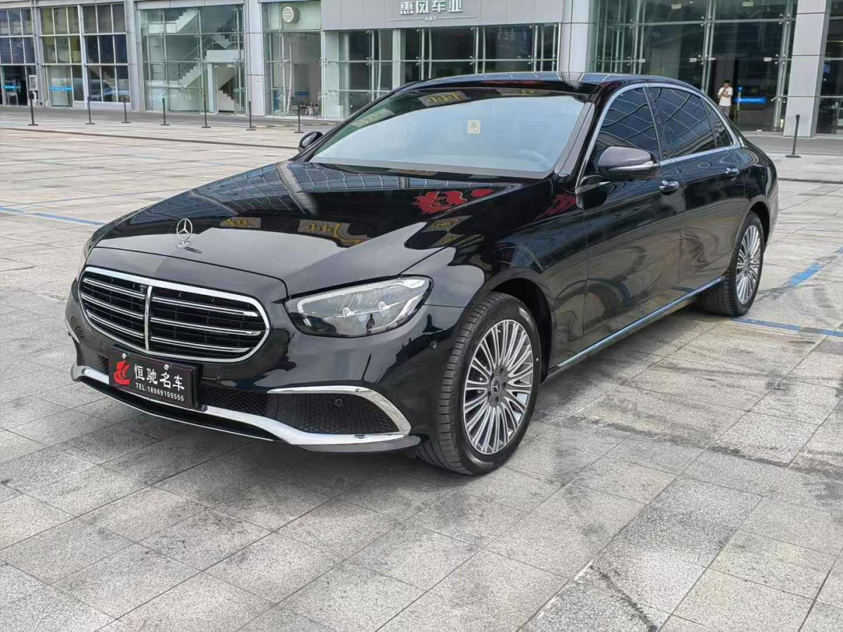 奔馳 奔馳E級(jí)  2022款 E 300 L 豪華型圖片