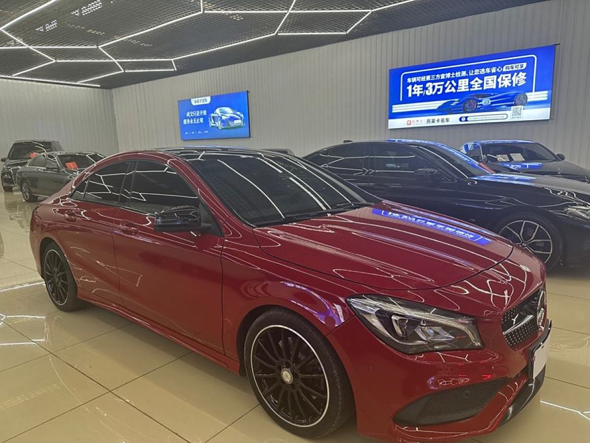 2016年12月奔馳 奔馳CLA級  2016款 改款 CLA 260 4MATIC