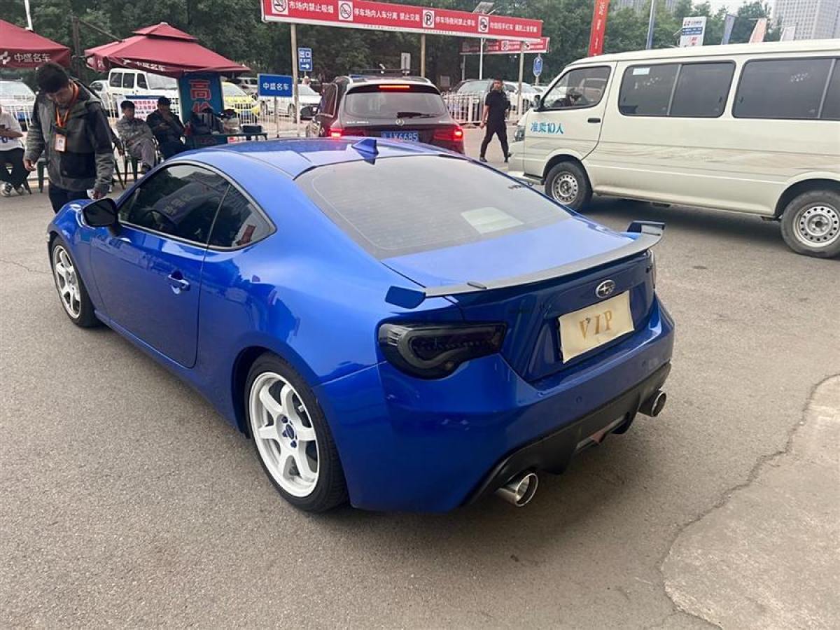 2019年6月斯巴魯 BRZ  2020款  2.0L 手動(dòng)type-RS版