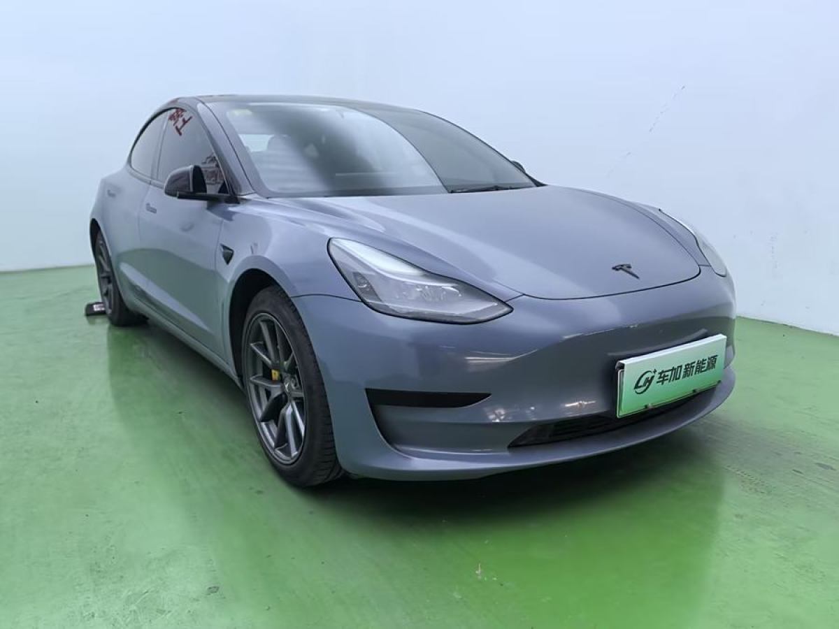 特斯拉 Model 3  2021款 改款 標(biāo)準(zhǔn)續(xù)航后驅(qū)升級版圖片