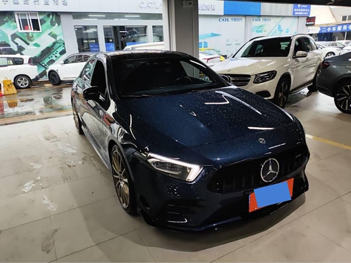 奔馳 奔馳A級AMG  2024款 改款 AMG A 35 4MATIC圖片