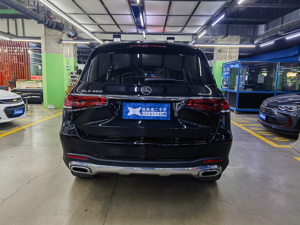 奔馳 奔馳GLS  2023款 改款 GLS 450 4MATIC 時(shí)尚型圖片