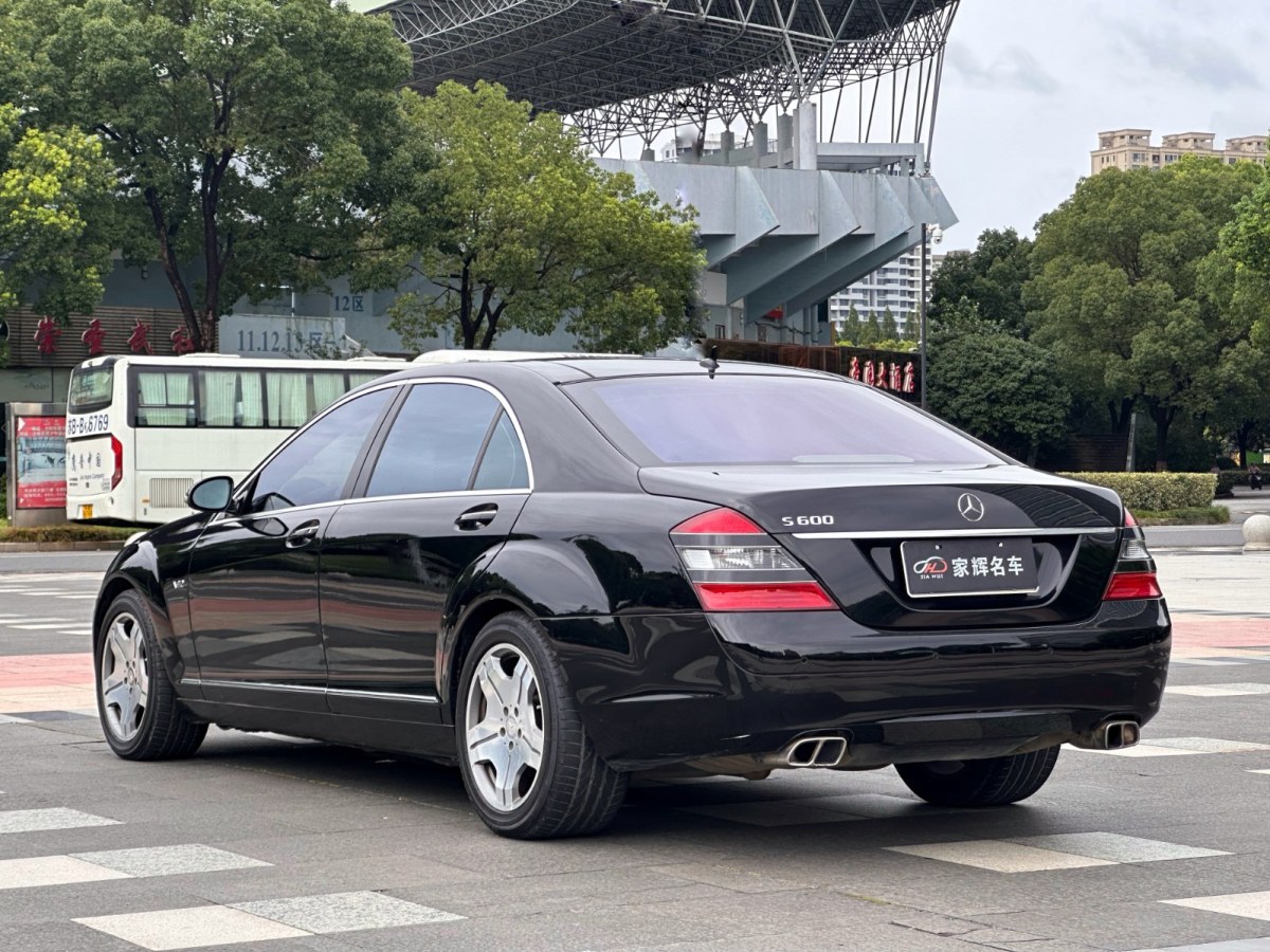 奔馳 奔馳S級  2008款 S 600 L圖片