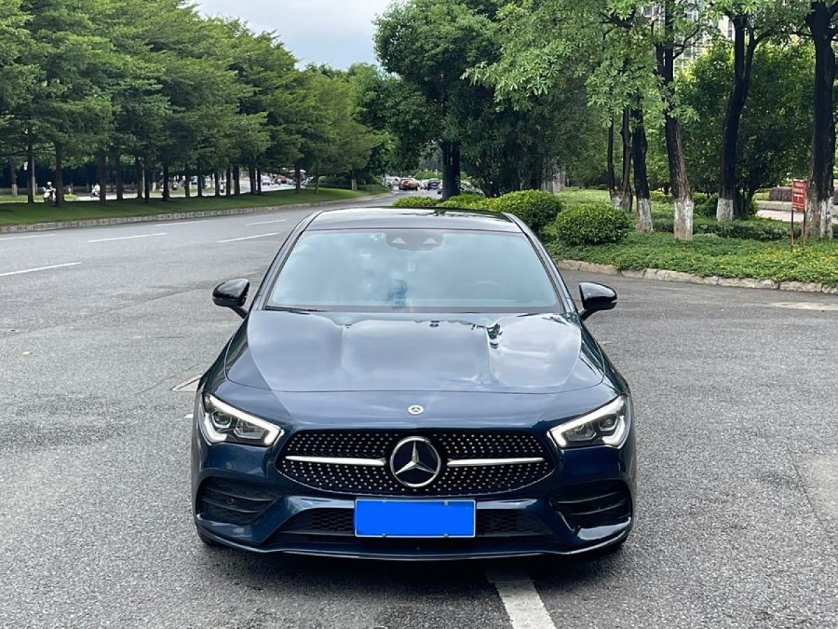 2021年9月奔馳 奔馳CLA級  2021款 CLA 200 4MATIC