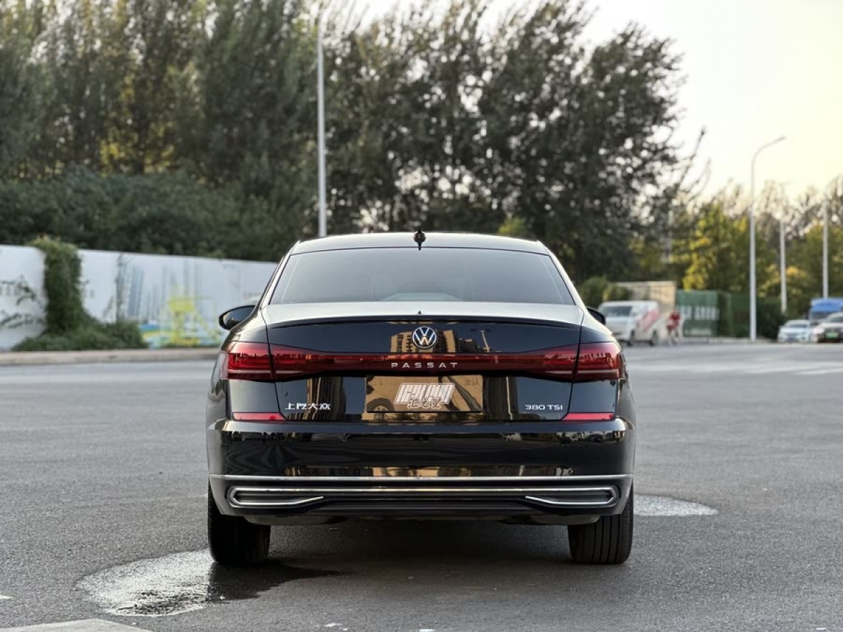 大眾 帕薩特  2023款 改款 380TSI 旗艦版圖片