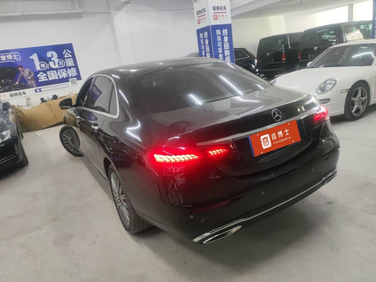 奔馳 奔馳E級  2021款 改款 E 300 L 時尚型圖片