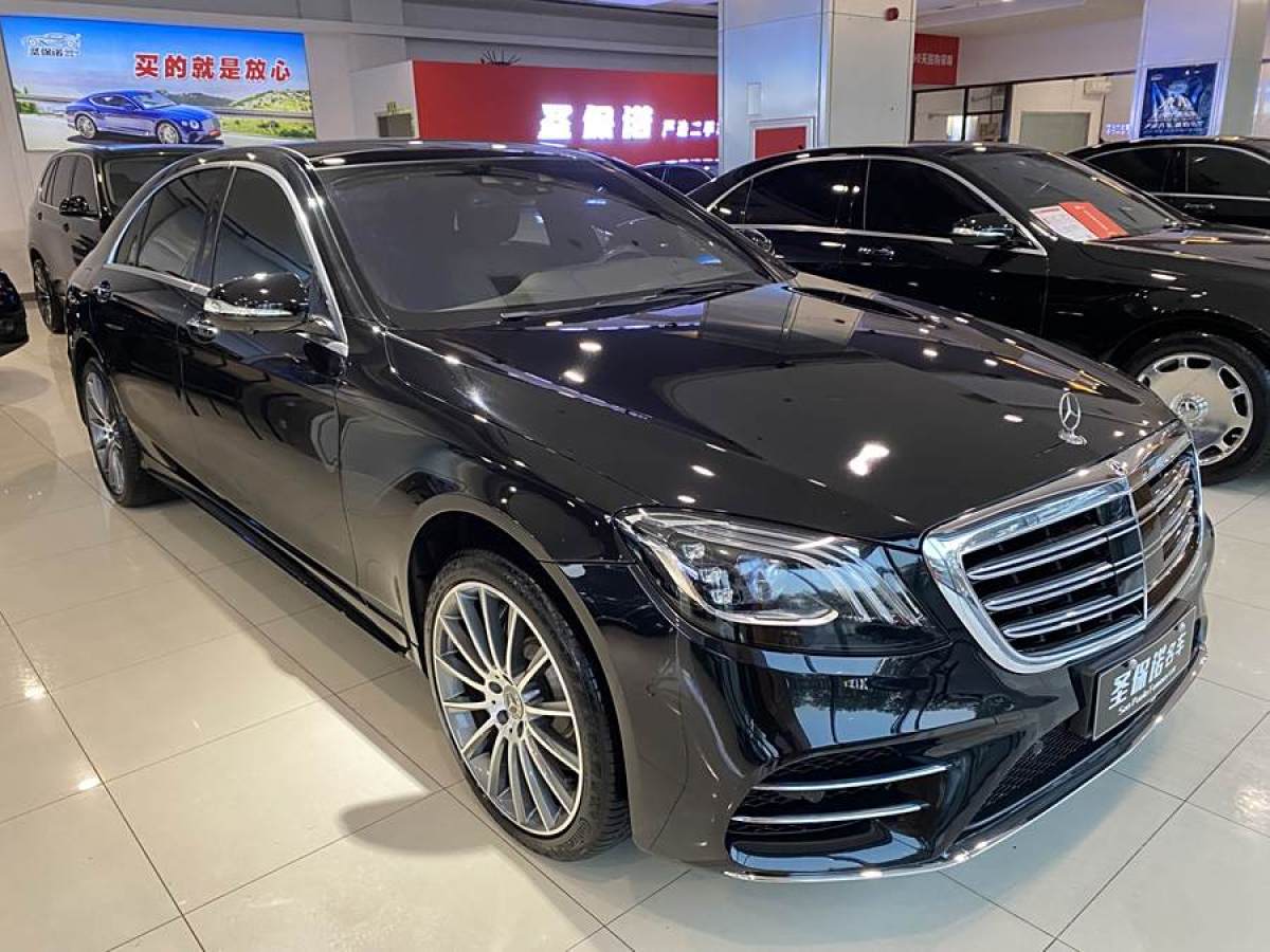 2018年4月奔馳 奔馳S級(jí)  2018款 S 450 L 4MATIC 卓越特別版