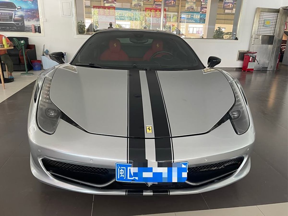 2014年5月法拉利 458  2011款 4.5L Italia