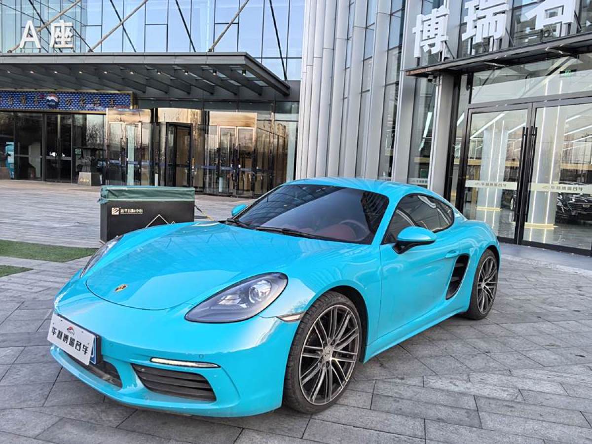 2019年9月保時捷 718  2019款 Boxster 2.0T