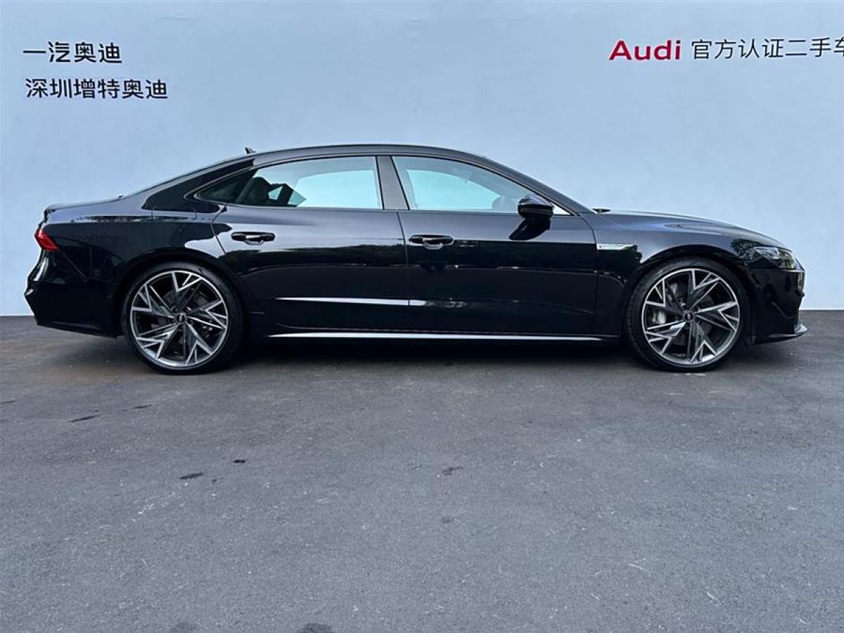 奧迪 奧迪A7L  2023款 55 TFSI quattro S-line 黑武士版圖片