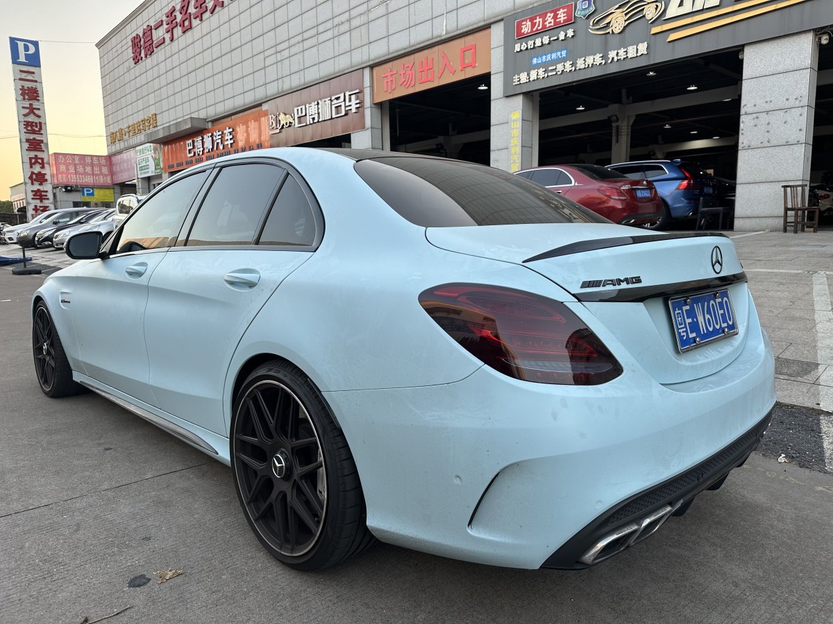 奔馳 奔馳C級AMG  2017款 AMG C 63圖片