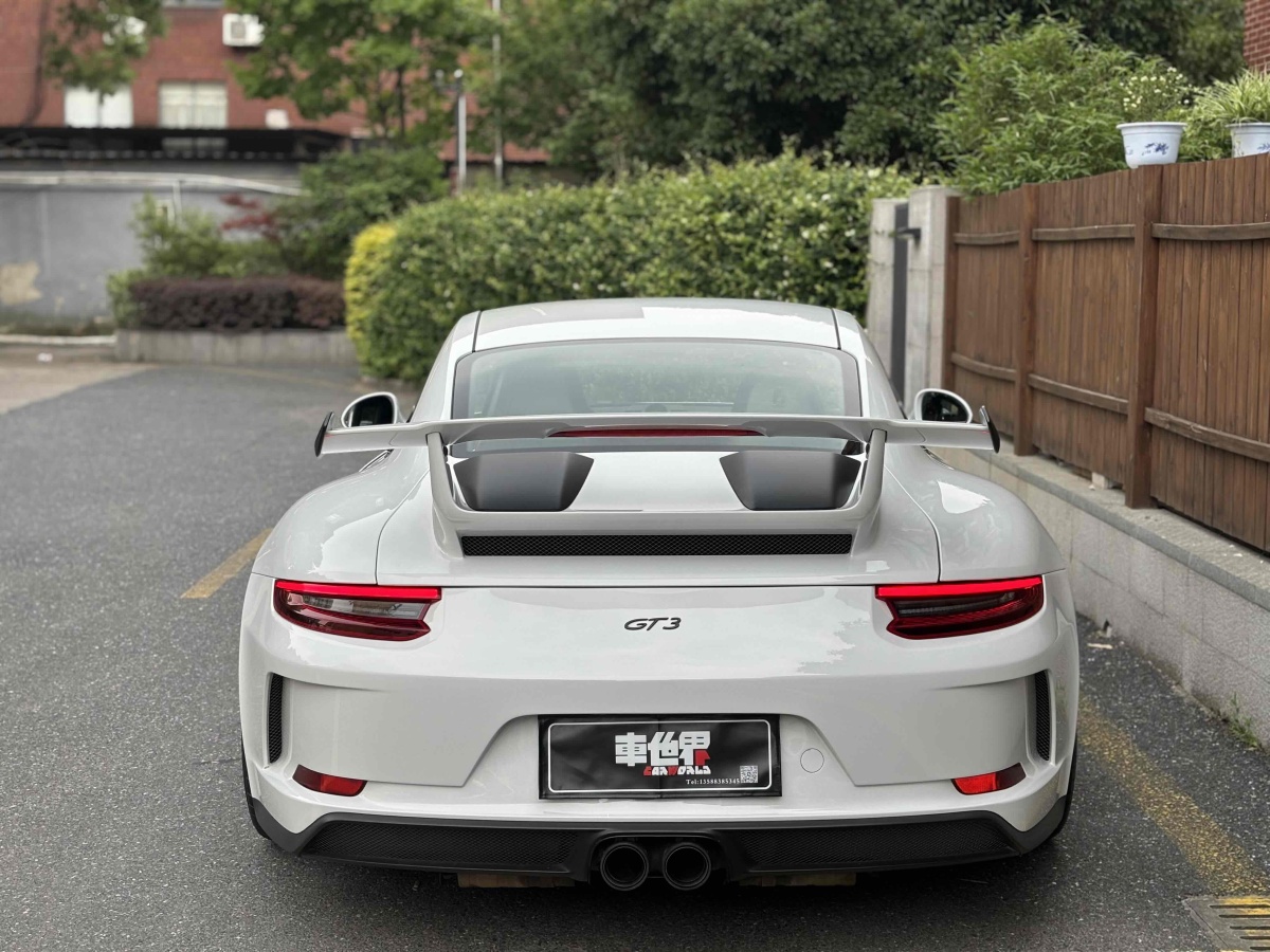 保時捷 911  2018款 GT3 4.0L圖片