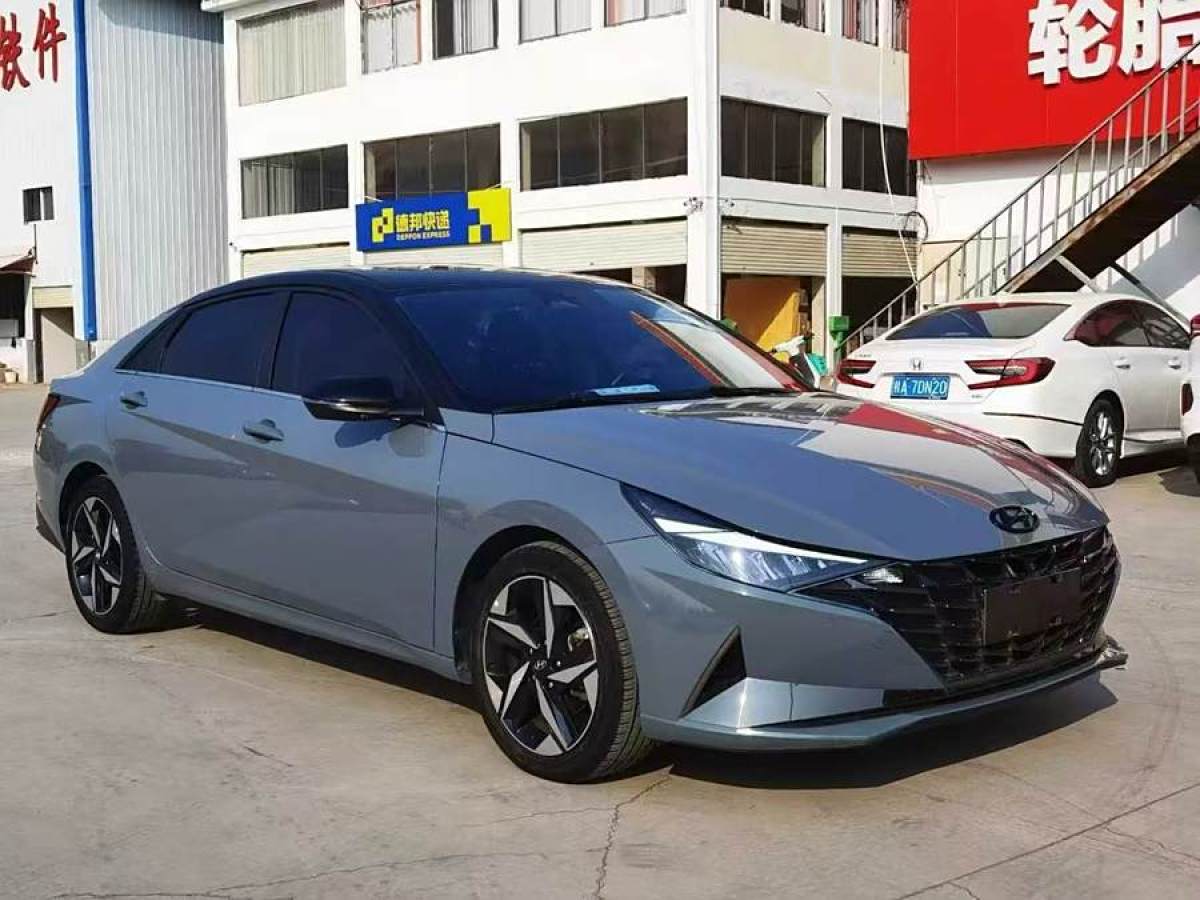 現(xiàn)代 伊蘭特  2022款 1.5L CVT TOP旗艦版圖片