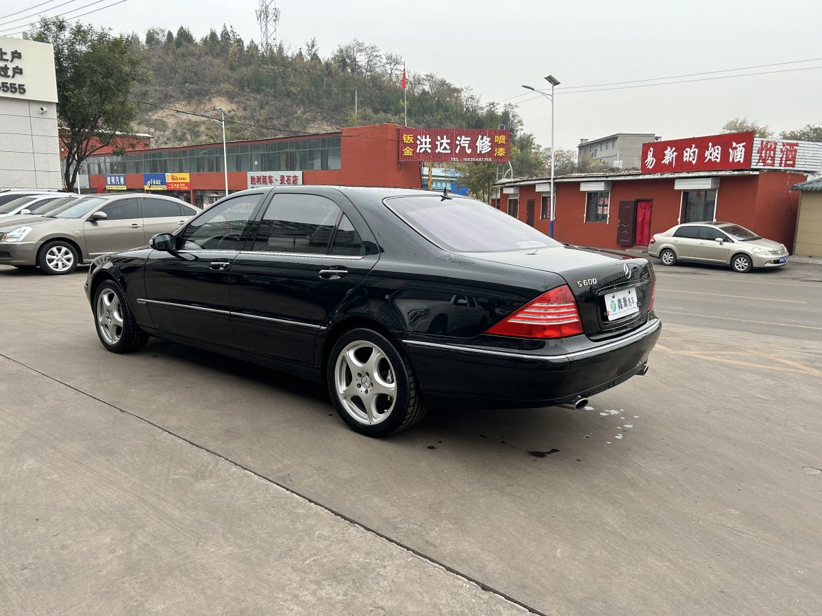 奔馳 奔馳S級  2004款 S 600圖片