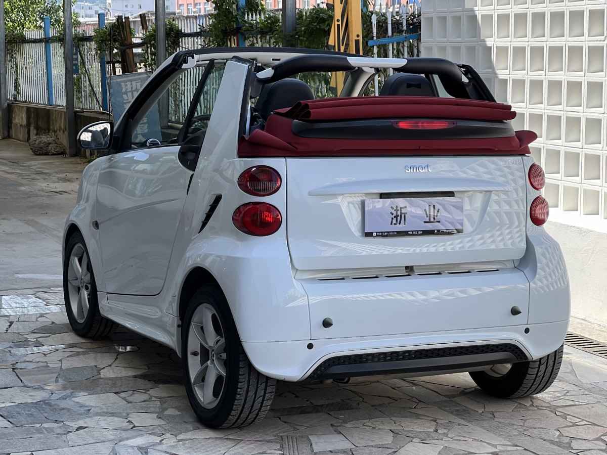 2015年6月smart fortwo  2014款 1.0T 敞篷城市光波激情版