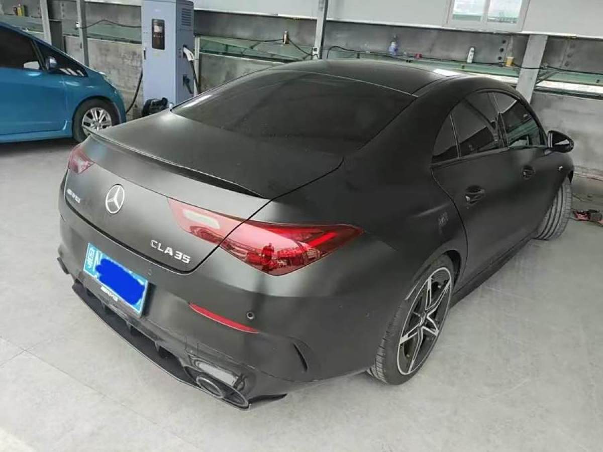 奔馳 奔馳CLA級AMG  2024款 改款 AMG CLA 35 4MATIC圖片