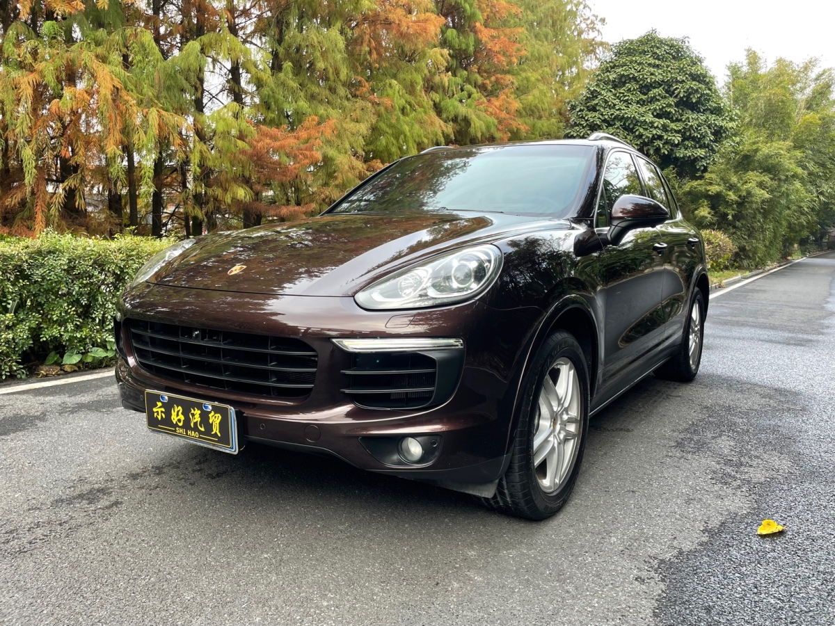 保時捷 cayenne 2016款 cayenne platinum edition 3.0t圖片