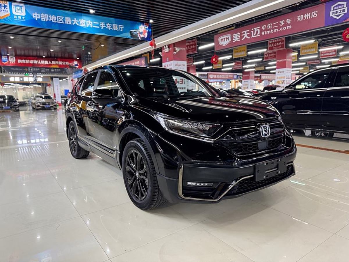 本田 CR-V  2021款 銳?混動(dòng) 2.0L 兩驅(qū)凈?黑爵士版圖片