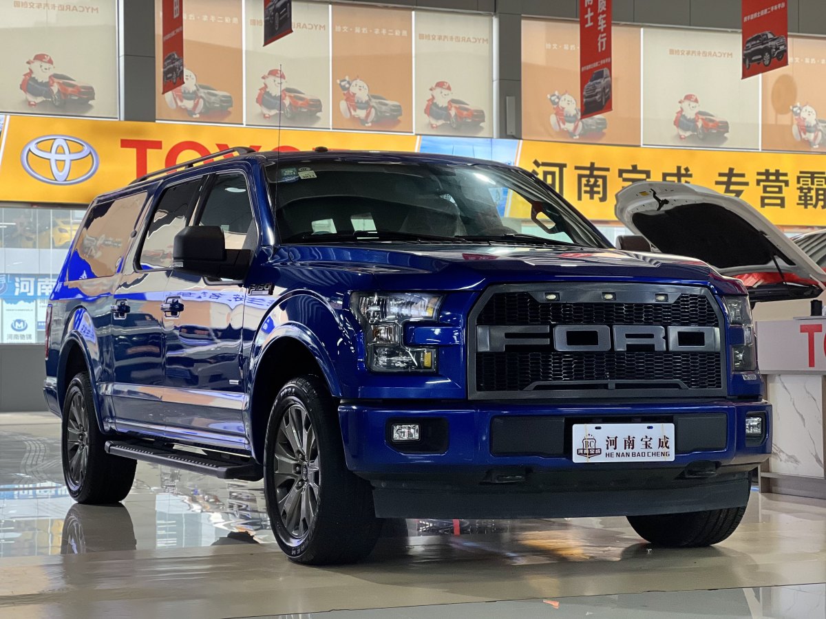 2017年8月福特 F-150  2017款 F-150 SuperCab 3.5T 375hp 四驅(qū) 6.5-ft XLT