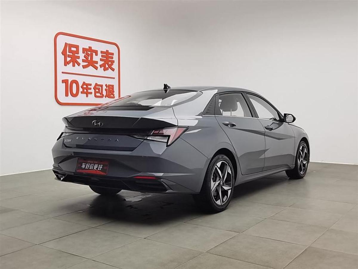 現(xiàn)代 伊蘭特  2022款 1.5L CVT LUX尊貴版圖片