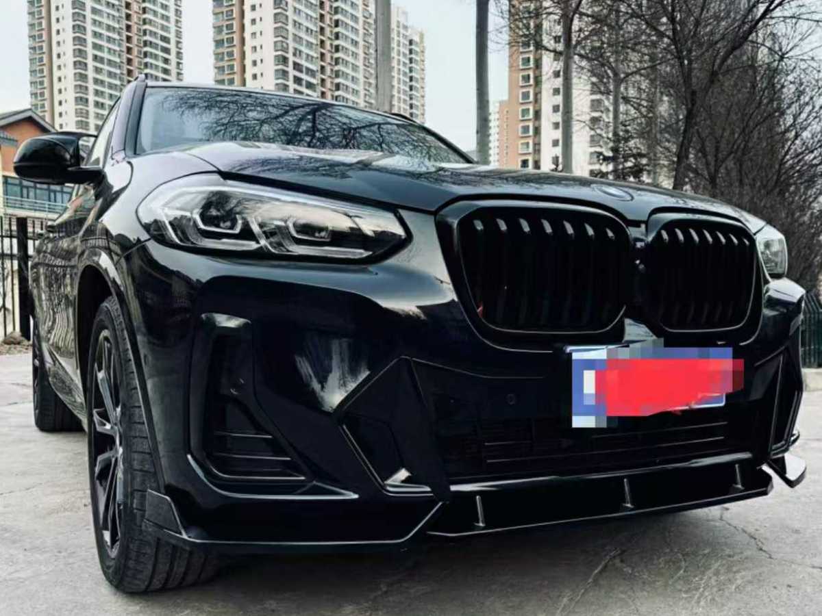 寶馬 寶馬X3  2022款 改款 xDrive30i 領(lǐng)先型 M曜夜套裝圖片