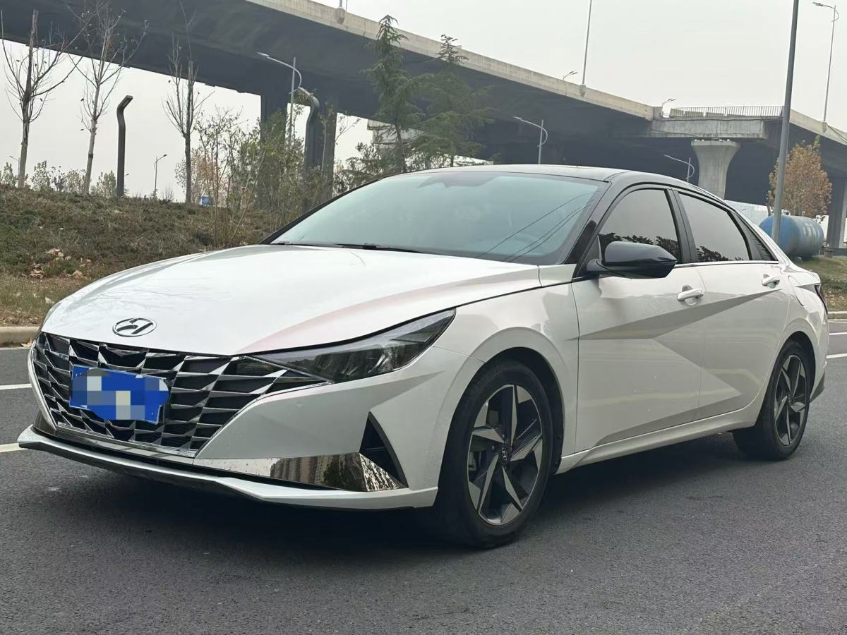 現(xiàn)代 伊蘭特  2021款 1.5L LUX尊貴版圖片