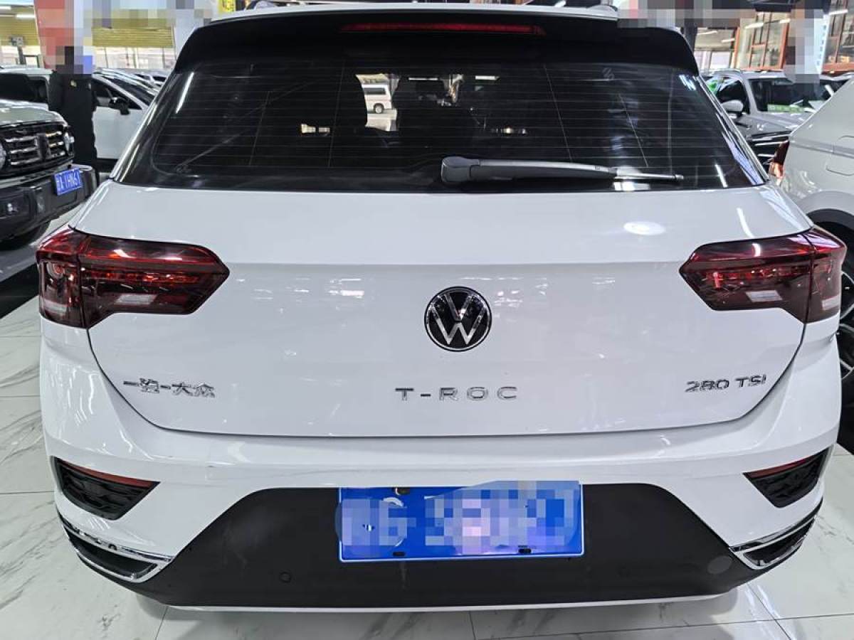 大眾 T-ROC探歌  2021款 改款 280TSI DSG兩驅(qū)精英智聯(lián)版圖片