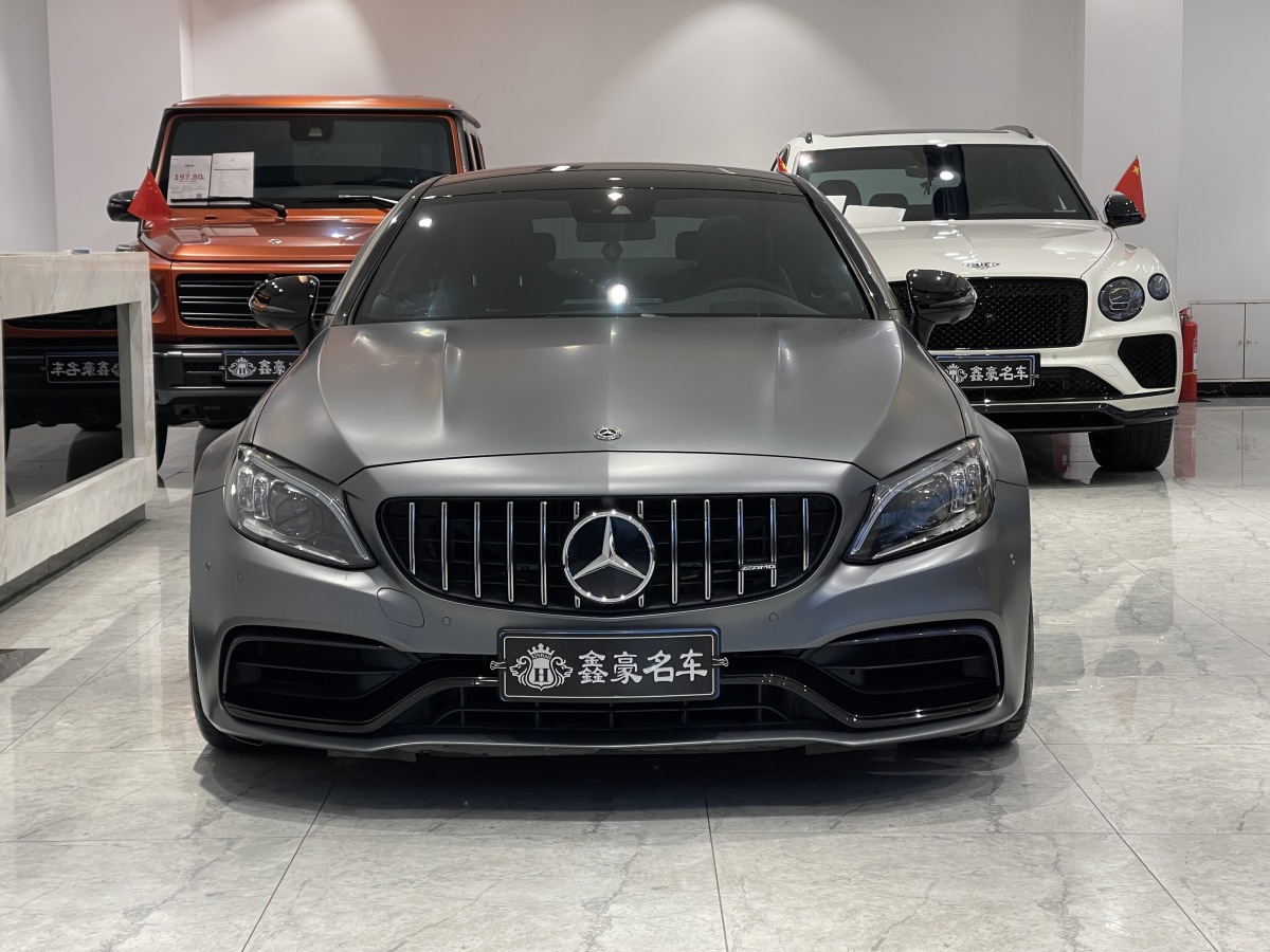 奔馳 奔馳C級AMG  2019款 AMG C 63 轎跑車圖片