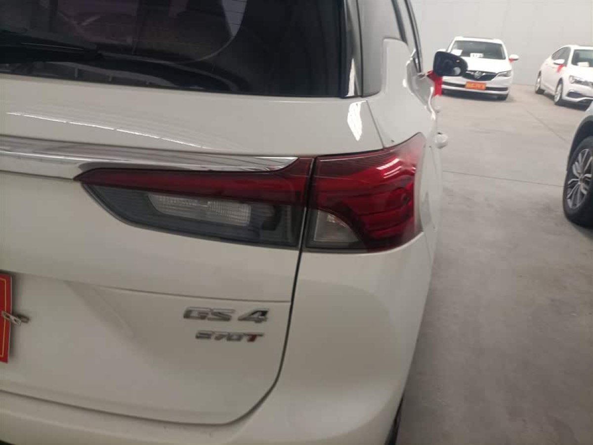 廣汽傳祺 GS4  2020款 270T 自動精英科技版圖片