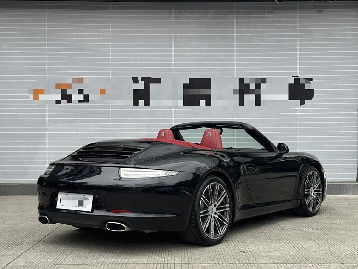 2014年12月保時(shí)捷 911  2015款 Carrera Cabriolet 3.4L Style Edition