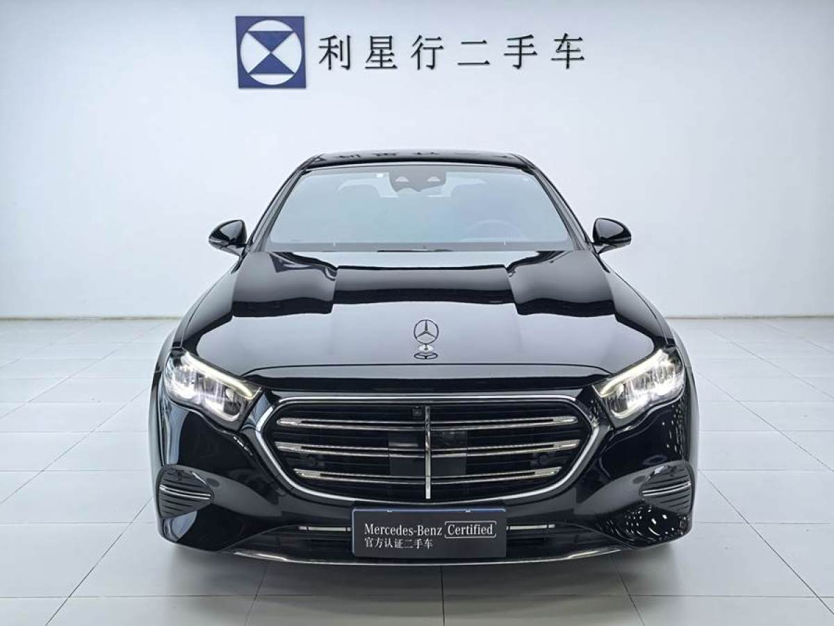 奔馳 奔馳E級  2024款 改款 E 300 L 時尚型圖片