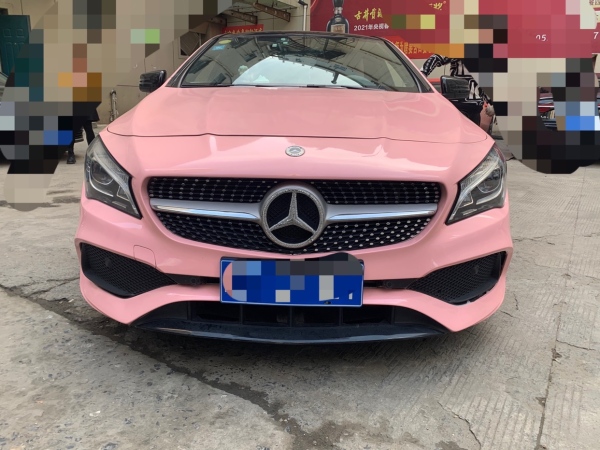 奔驰 奔驰CLA级  2017款 CLA 220 4MATIC