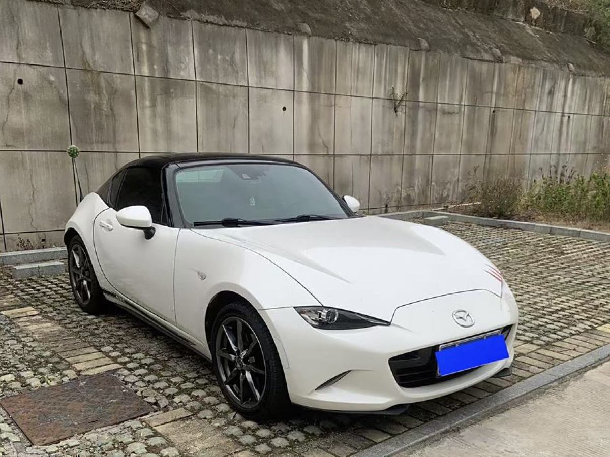 2019年2月馬自達(dá) MX-5  2018款 2.0L RF 珍珠白