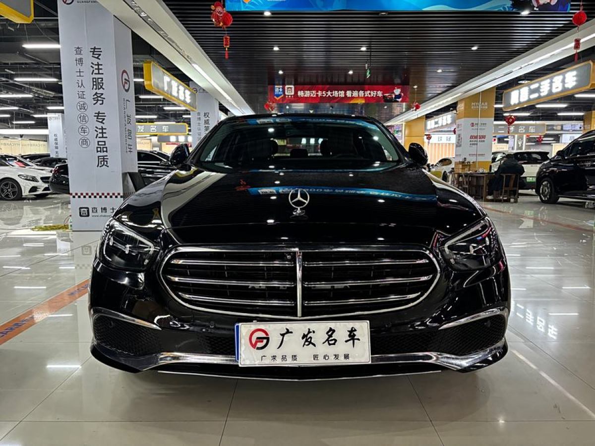 奔馳 奔馳E級  2022款 改款 E 300 L 豪華型圖片