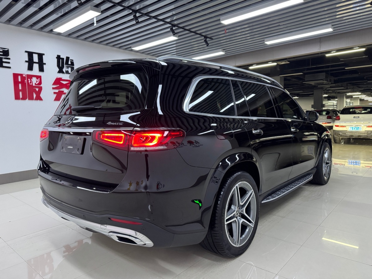 奔馳 奔馳GLS  2022款 改款二 GLS 450 4MATIC 時(shí)尚型圖片