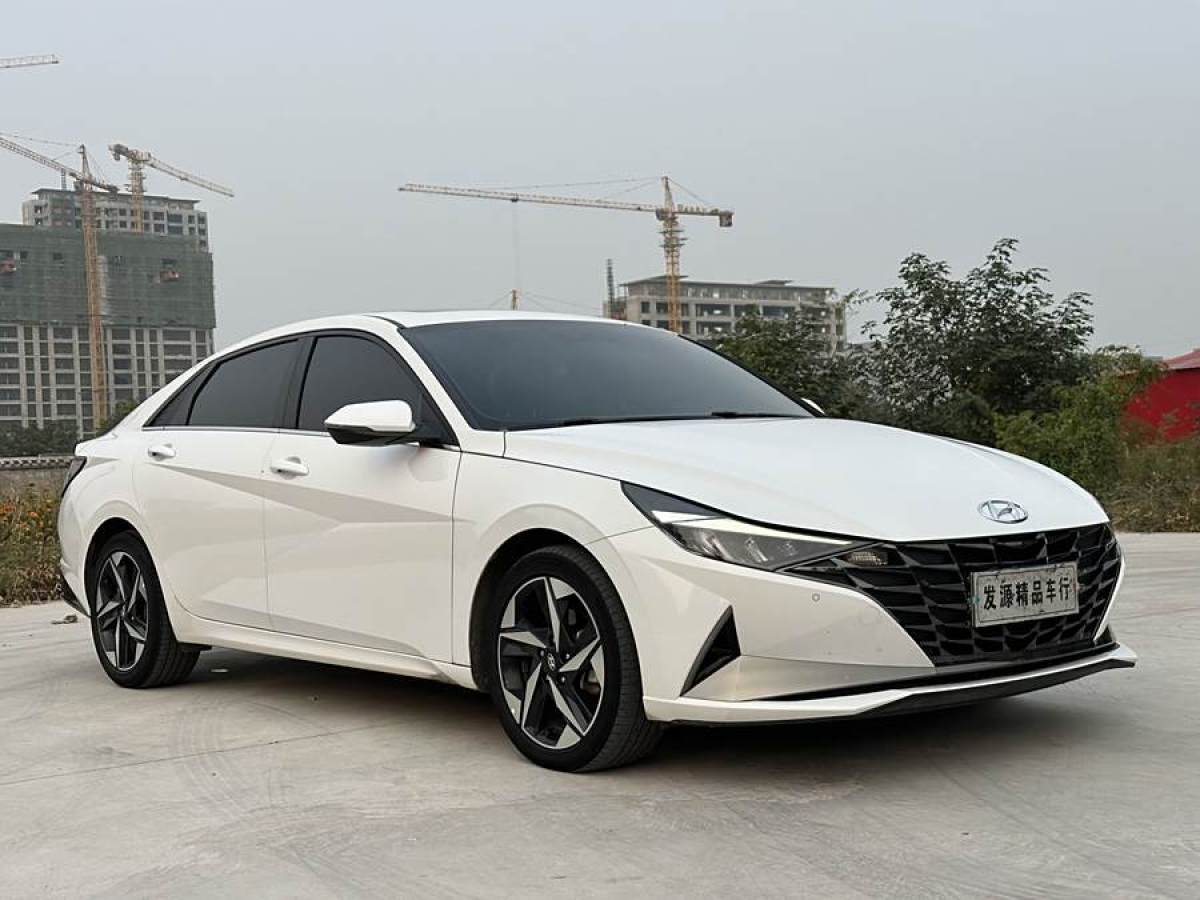 現(xiàn)代 伊蘭特  2022款 1.5L CVT GLX精英版圖片