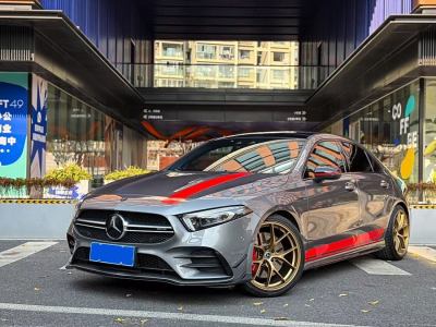 2022年3月 奔馳 奔馳A級(jí)AMG AMG A 35 L 4MATIC 熾夜特別版圖片