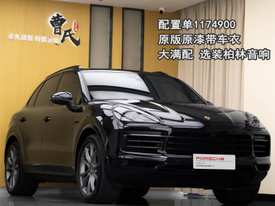 2022年8月 保時(shí)捷 Cayenne新能源 Cayenne E-Hybrid 2.0T 鉑金版圖片