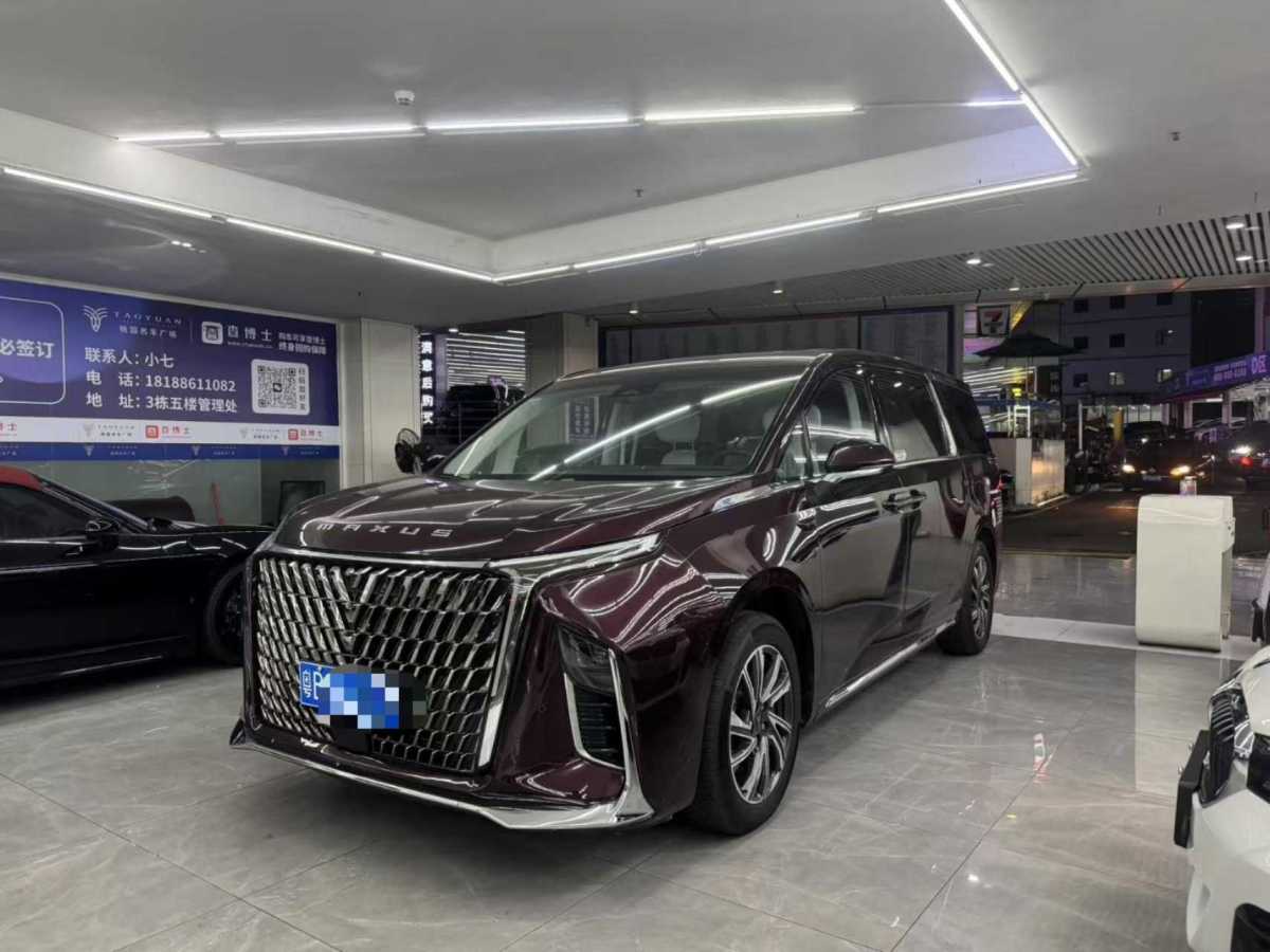 2024年1月上汽大通 上汽大通MAXUS G90  2022款 2.0T 星云七座版