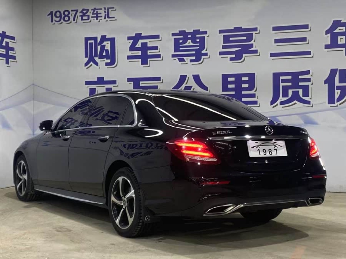 奔馳 奔馳E級  2018款 改款 E 200 L 運動型 4MATIC圖片