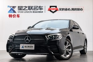 奔驰E级 21款 改款 E 300 L 运动豪华型  