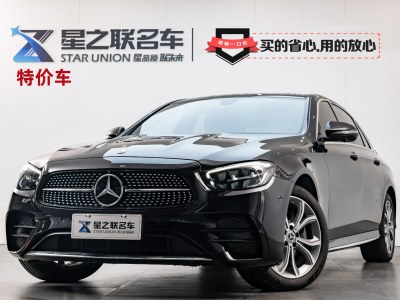  奔驰E级 21款 改款 E 300 L 运动豪华型 图片