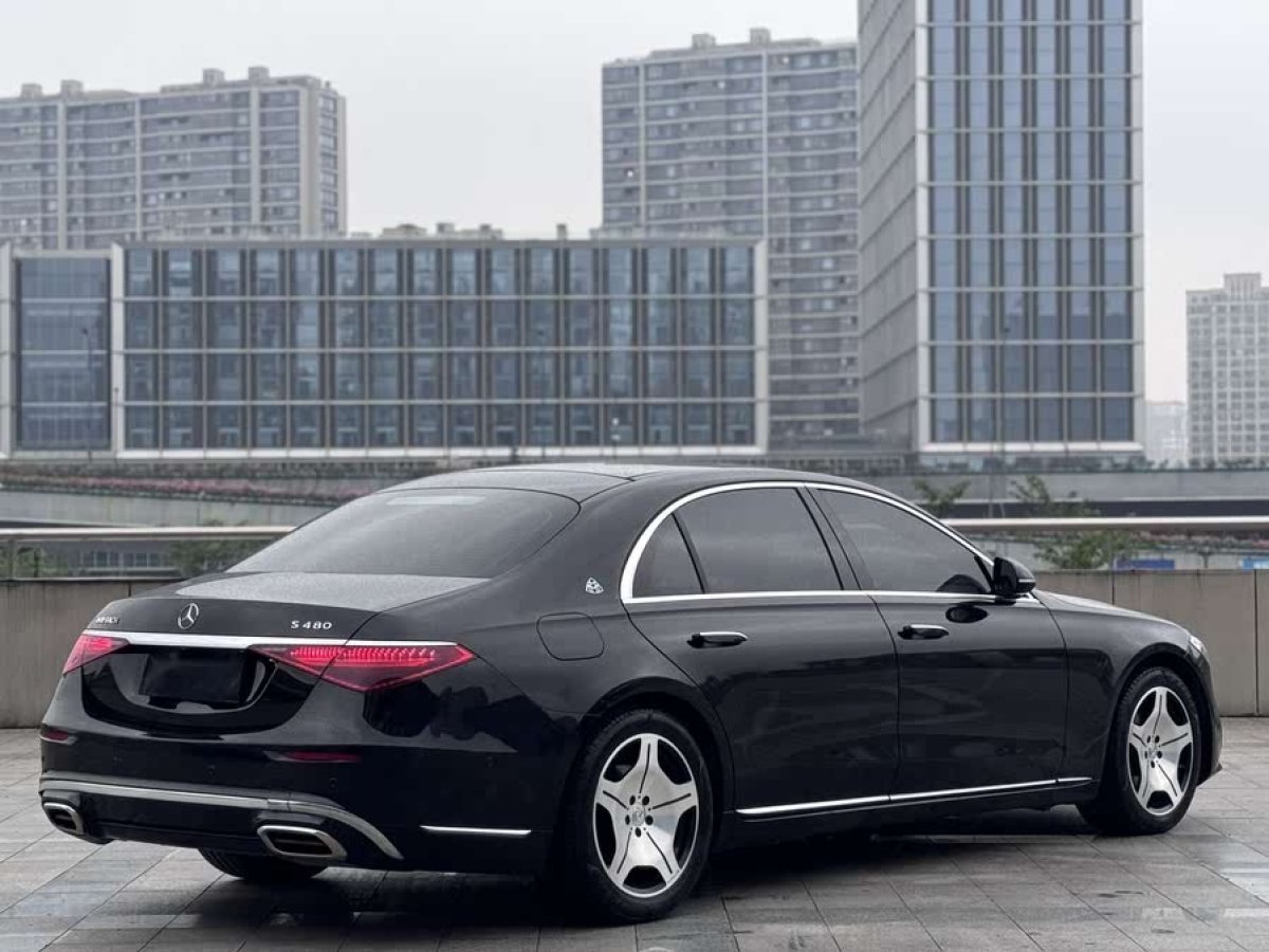 奔馳 奔馳S級  2021款 改款 S 400 L 商務(wù)型圖片