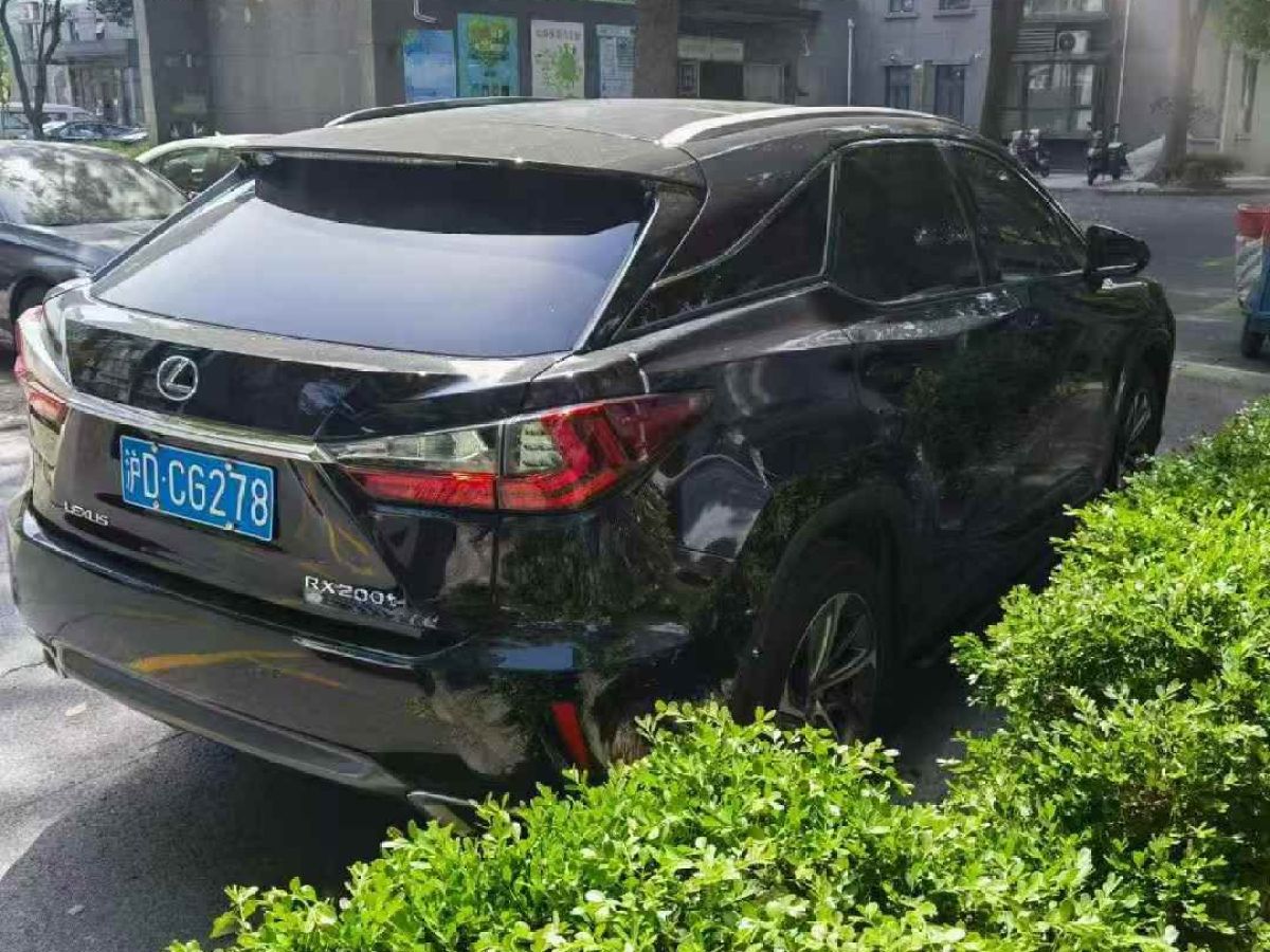 雷克薩斯 RX  2017款 RX200t 2.0T 四驅(qū)典雅版圖片